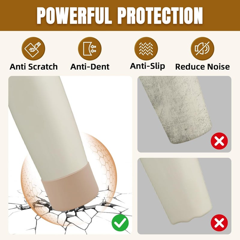 BKBY 2PCS Silicone Boot Compatible with Owala 30oz & 40oz FreeSip Sway Bottles & Tumblers, Protective Anti-Slip Bottom Cover Sleeve for Freesip Sway Tumbler - Image 3